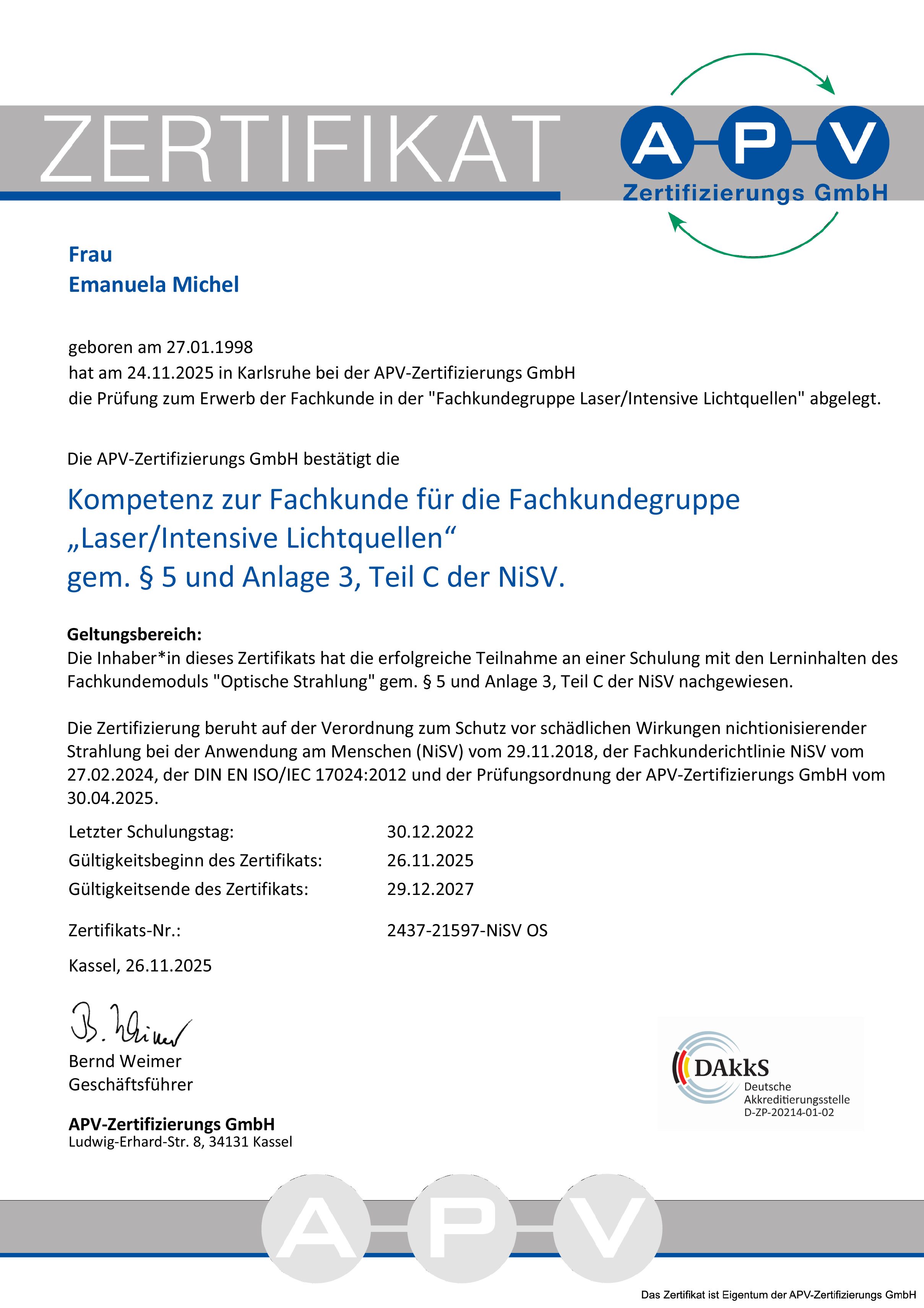 Image Certificates