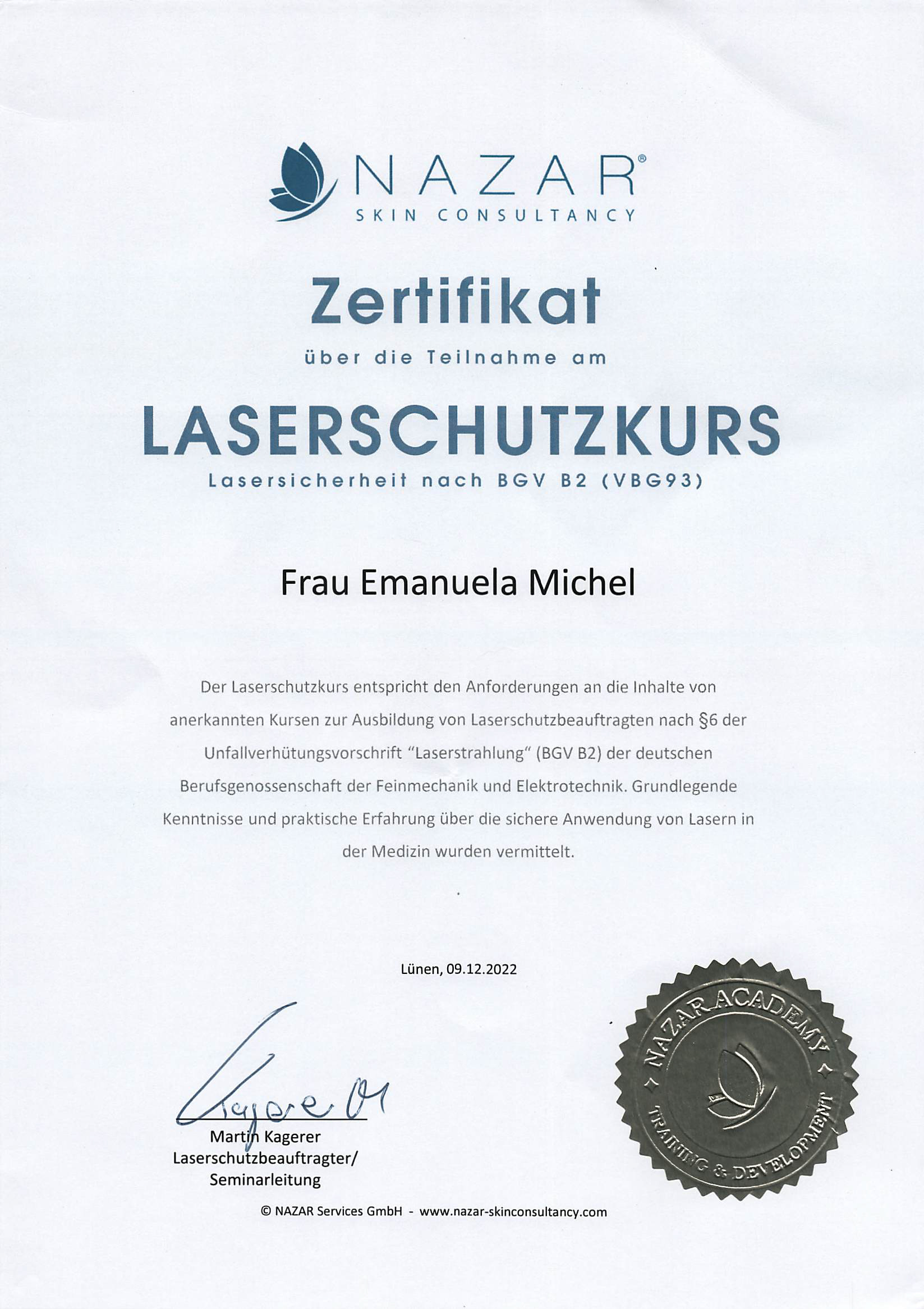 Image Certificates